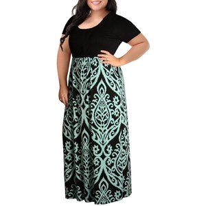 Summer Casual Plus Size Maxi and Flowy Loose Dress
